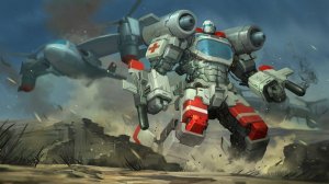 AirMech. Игра с ботами 1vs3