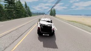 ЗАКЛИНИЛ РУЧНИК На ТРАССЕ! Удержать МАШИНУ! - BeamNg Drive