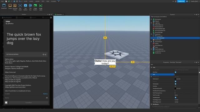 Did you know there are 81 different roblox fonts? - Roblox Tutorial смотреть онлайн