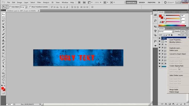 Photoshop CS5 clipping mask how to смотреть онлайн