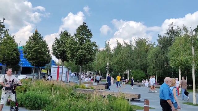 Гуляем по Москве. Красная площадь и парк Зарядье #москва #прогулка #краснаяплощадь #парк #зарядье