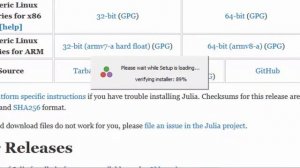 How to Download and Install Julia Language 32-bit on Windows