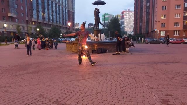 Огненное шоу  Фаер-шоу Санкт-Петербург