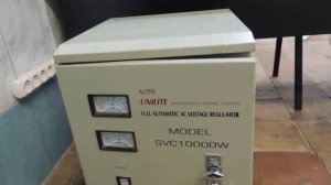 Осмотр неисправного стабилизатора SVC 10000 W