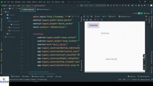 XML Layouts in Android Studio || Android App Development Course | Part 4