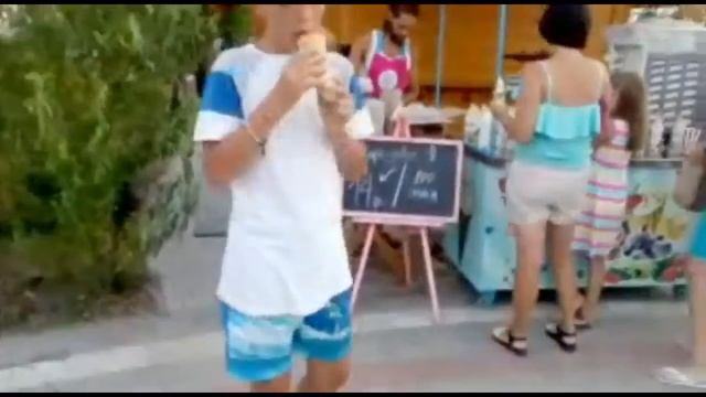 Детский Парк в Счастливцево. Арабатская стрелка. Июль 2018. Парк с кораблём. смотреть онлайн