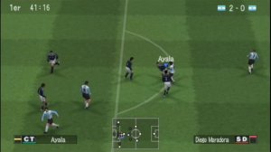 Argentina 2006 🇦🇷 VS. Argentina clásica 🇦🇷 - PES 6 (PSP)