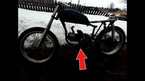 Минск Scrambler с двигателем Альфы #1