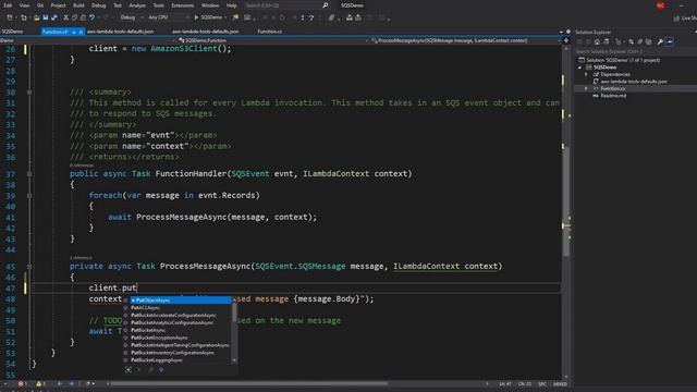 An Introduction to Amazon S3 (Create data file in S3 bucket using .NET Core and Amazon Lambda) смотреть онлайн