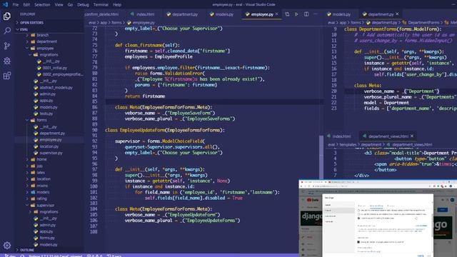 Django Eval System  - Day #6 (Pythonic Way)