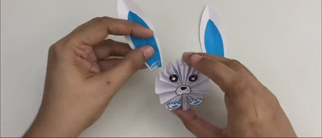 Учимся делать  зайчиков к из бумаги своими руками! ОРИГАМИ, Поделки из бумаги \\ Origami Craft