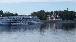 Углич с теплохода Леонид Красин. Прибытие