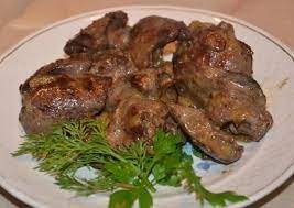 Как приготовить печень цыпленка.