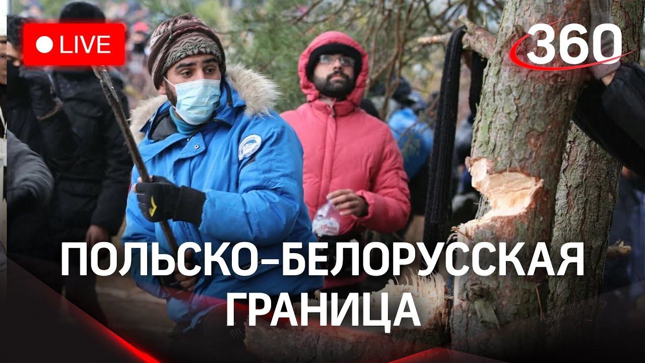 Ситуация с беженцами на границе Белоруссии и Польши. Прямая трансляция