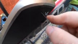 Carrera E bike battery removal without keys