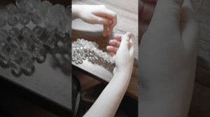 что делать если леска закончилась на середине работы #бисер#хочувреки