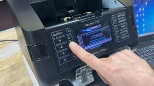 Обновление программы счетчика банкнот Magner 175