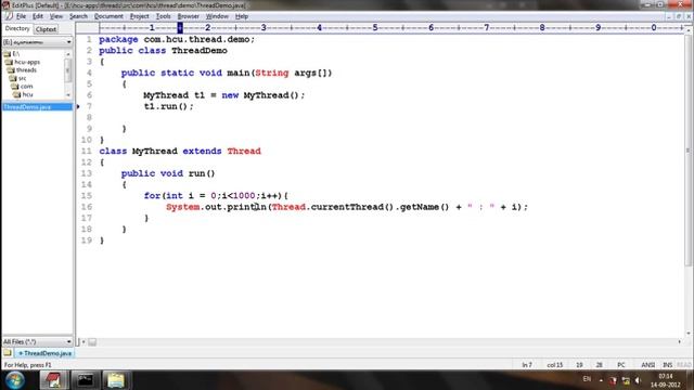 Multi Threading on 14 09 2012 смотреть онлайн