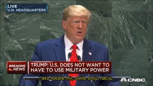 Donald Trump u UN-u ~ BUDUĆNOST NE PRIPADA GLOBALISTIMA, VEĆ PATRIOTAMA - DOMOLJUBIMA