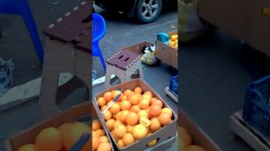 Фруктовый рынок на границе с Абхазией