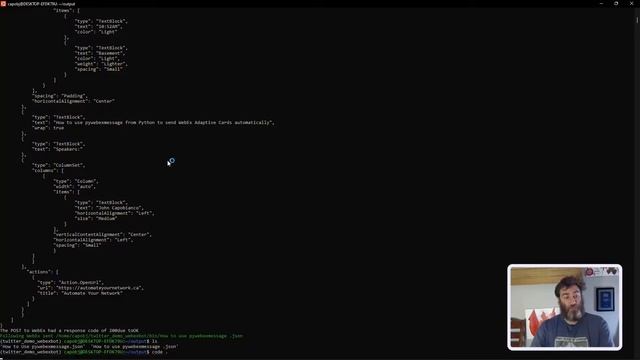 pywebexmessage - Generate and send Webex Adaptive Cards automatically смотреть онлайн