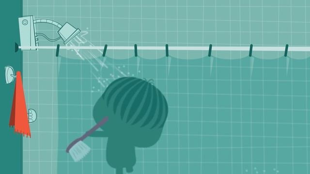 Monica Toy  Singing in the shower S05E11