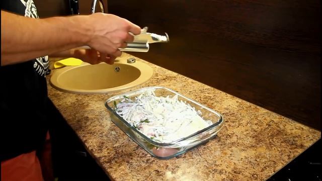 Рецепт для ЛЕНИВЫХ: куриные бедра с зеленой фасолью