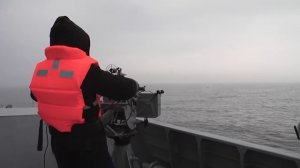 Переброска десанта на быстроходных катерах Балтийского флота