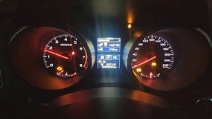 Гирлянда на приборной панели Subaru Outback 2015. Ошибки на панели приборов. Симптомы. Замена аккум
