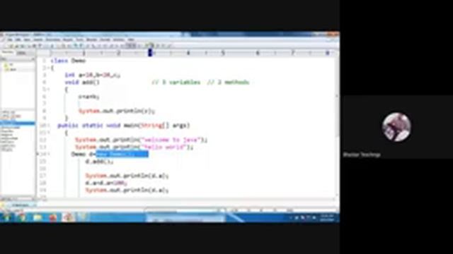 Core Java class- 6 | Instance and Static members of CLASS | CORE JAVA for beginners