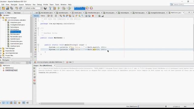Java Math Class