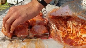 Выходной на даче - Русская банька - Жарим вкусный шашлык Мираторг