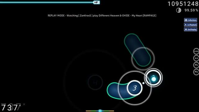 [ Osu! ] Different Heaven & EH!DE - My Heart [RAMPAGE] [ ZanKrosS ] смотреть онлайн