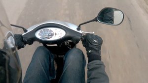 Honda Dio AF56 разгон до 60 км/ч и выше.