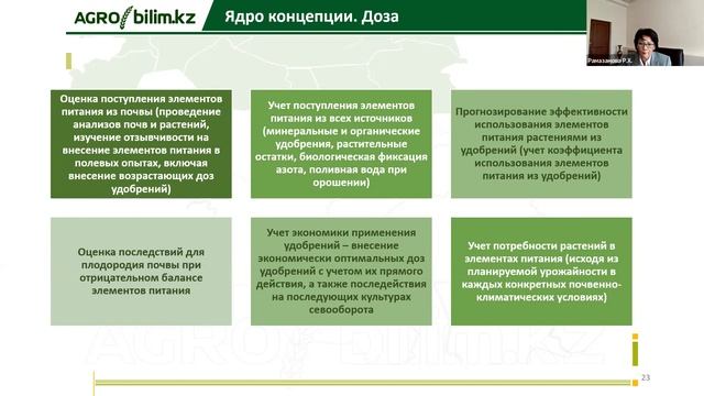Применение удобрений с учетом биологии развития сельскохозяйственных культур смотреть онлайн
