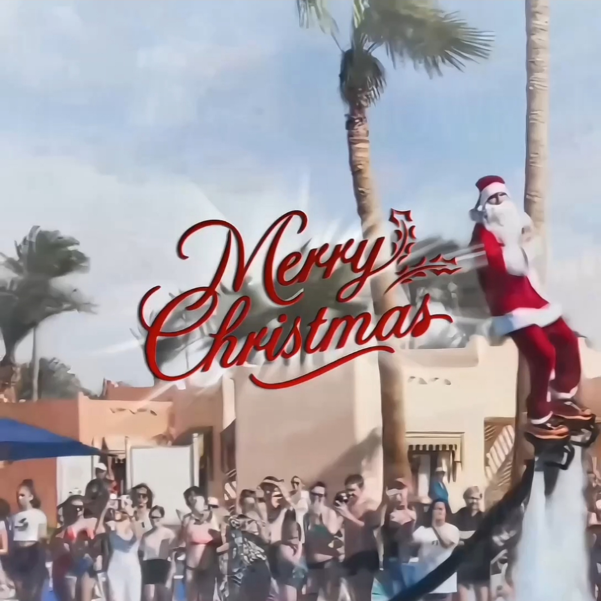 Merry Christmas Flyboard Show