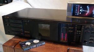 Nakamichi BX-125E демонстрация работоспособности