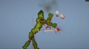 Сражение зеленых против белых