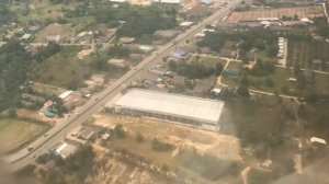 Международный аэропорт Краби. На подлёте. Посадка. Krabi. Боинг 757