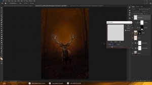 Easy Glow Effect in Photoshop | Glowing Deer | Photoshop Tutorial