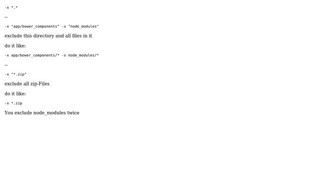 Ubuntu: How to exclude directories and file zipping a directory? (4 Solutions!!) смотреть онлайн