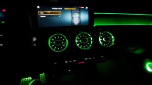 Комфортная подсветка салона Mercedes Benz A klass W177 /Ambient Light Mercedes Benz A klass W177