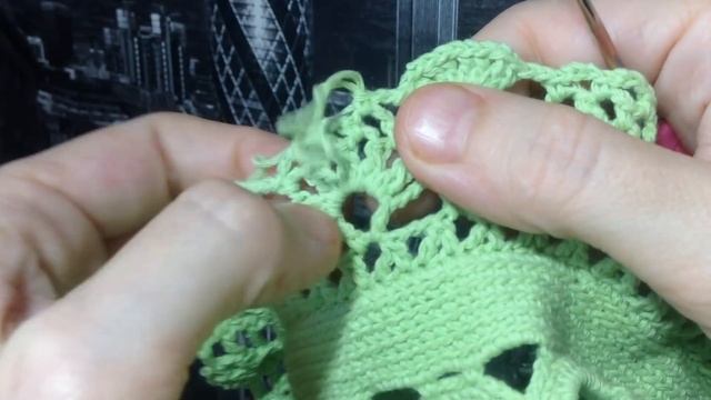 Ажурное платье - сарафан крючком с воланами