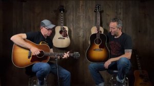 Gibson J-45 Faded vs J-45 Standard - Acoustic Guitar Comparison
