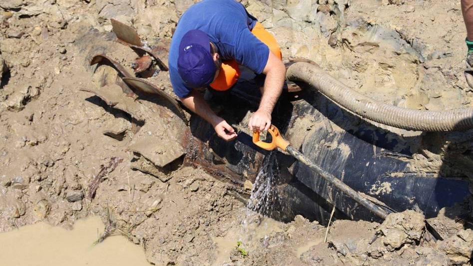В Адлерском районе Сочи восстановили поврежденный водовод