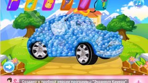 Игра Мыть детскую машину онлайн