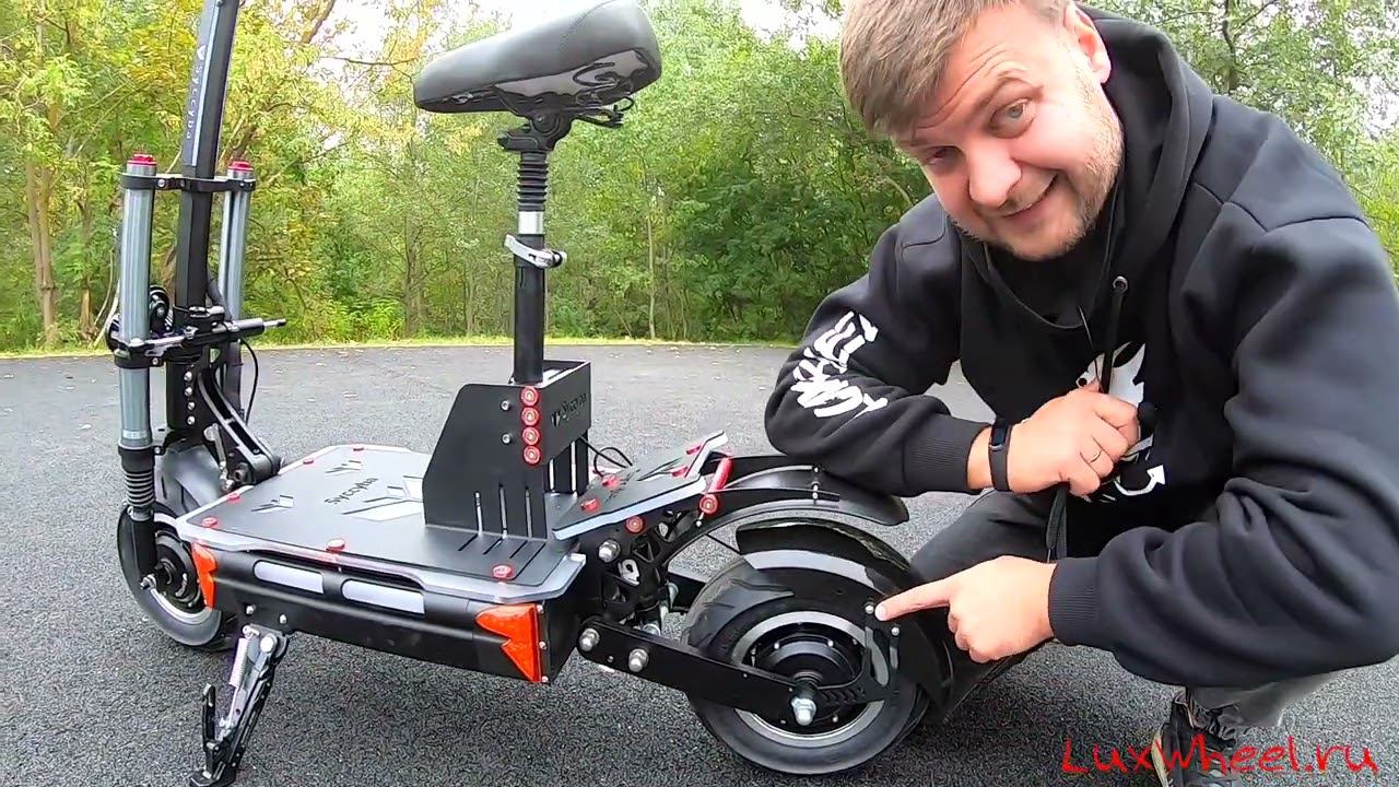 Электросамокат Syccyba GEPARD - ПОЛНЫЙ ОБЗОР, максималка, разбор. смотреть онлайн