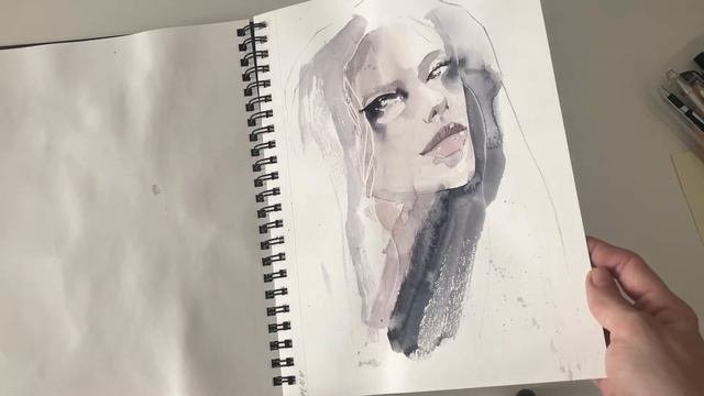 Обзор скетчбуков Canson Mix Media и Moleskine Classic | Sketchbook Tour