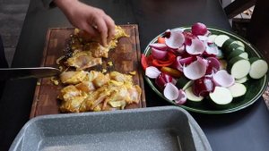 ШАШЛЫК ИЗ КУРИЦЫ С ОВОЩАМИ. СОЧНЫЙ ШАШЛЫК. МАРИНАД ДЛЯ ШАШЛЫКА. ПАЛЬЧИКИ ОБЛИЖЕШЬ.