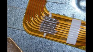 Как пропаять гибкий шлейф. Компьютерная электроника